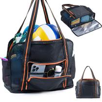 Bolsa de Playa VIGEGARI Grande de Malla XL Resistente a la Arena con Bolsillos