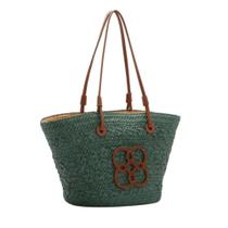 Bolsa de Praia Chenson Sacola Palha Grande Feminina