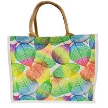 Bolsa de Praia Colorida Estampada Feminina Sacola Verão e Piscina