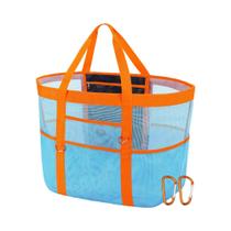 Bolsa De Praia De Grande Capacidade Para Mulheres E Homens, Viagens, Piscina, Férias, Atividades Ao Bolsa De Praia De Grande Capacidade Para Mulheres E Homens, Viagens, Piscina, Férias, Atividades Ao