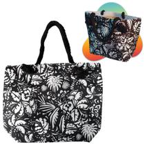 Bolsa De Praia De Lona Feminina Verão Carnaval Feminina Flor