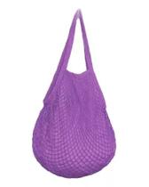 Bolsa De Praia Feminina Saco De Rede Macramê Verão Piscina Com Alça