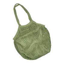 Bolsa De Praia Feminina Saco De Rede Macramê Verão Piscina Com Alça verde