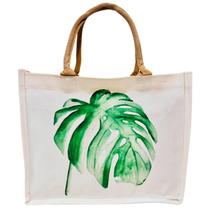 Bolsa de Praia Feminina Sacola Estampada Verão Piscina Verde