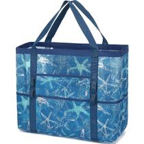 Bolsa de Praia Grande de Malha Fammart à Prova de Areia com Zíper Bolsa de Praia Grande de Malha Fammart à Prova de Areia com Zíper
