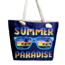 Bolsa De Praia Grande em Lona com Diversas Estampas