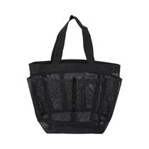 Bolsa De Praia Grande Impermeável De Malha Leve E Dobrável Com 8 Bolsos Para Piscina E Viagem