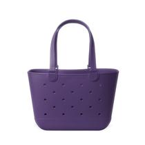Bolsa de Praia Impermeável Simple Modern Getaway - Cor English Violet