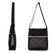 Bolsa de praia JRAIYBZ Mesh Mushroom Foraging com zíper para adultos