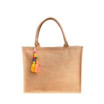 Bolsa De Praia Juta Ecológica Praia Verão Estilosa Feminina