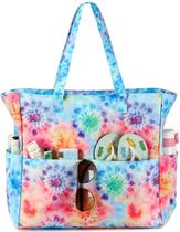 Bolsa de praia LEDAOU, bolsa feminina impermeável à prova de areia com bolso molhado