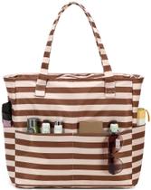 Bolsa de praia LEDAOU, bolsa feminina impermeável à prova de areia com bolso molhado