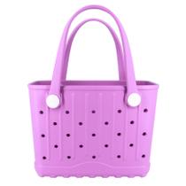 Bolsa de praia Mangoxel Pequena Bolsa de viagem impermeável de borracha roxa Bolsa de praia Mangoxel Pequena Bolsa de viagem impermeável de borracha roxa