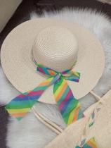 bolsa de praia moda praia com chapeu laço bolsa de praia moda praia com chapeu laço