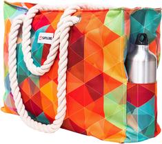 Bolsa de praia SHYLERO Beach Tote impermeável com bolsa hermética
