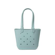 Bolsa de Praia Simple Modern Getaway - Tote de Borracha Sea Glass Sage
