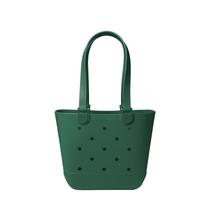 Bolsa de praia simples, moderna, impermeável, Getaway Rubber Tote Forest