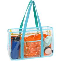 Bolsa de Praia Transparente Fammart Impermeável com Zíper - Para Mulheres Bolsa de Praia Transparente Fammart Impermeável com Zíper - Para Mulheres