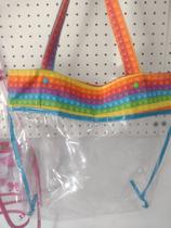 Bolsa de praia transparente Bolsa de praia transparente