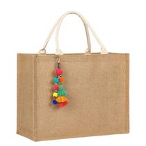 Bolsa de praia Trifabricy Woven Straw impermeável para mulheres