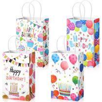 Bolsa de presente de aniversário Fulmoon Happy Birthday 36 unidades com alça