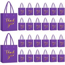 Bolsa de presente Honoson Mini Purple Thank You Paper 10x7x11,5 cm 60 unidades Bolsa de presente Honoson Mini Purple Thank You Paper 10x7x11,5 cm 60 unidades