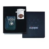 Bolsa de presente para isqueiro Zippo Harley Davidson Black