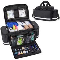 Bolsa de primeiros socorros para socorristas Trunab Medical Duffel preta