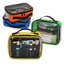 Bolsa de Primeros Auxilios Trunab Vacía, Estuche Médico 4 Piezas Codificadas por Color