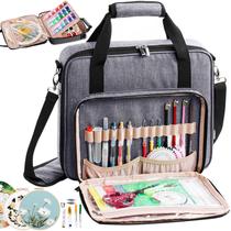 Bolsa de projeto de bordado MYBAGZING Large com armazenamento e organizador Bolsa de projeto de bordado MYBAGZING Large com armazenamento e organizador