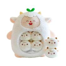 Bolsa De Pudim De Pelúcia Infantil, Mini Bolas, Panda, Coala, Capivara, Urso, Bonecas, Travesseiro