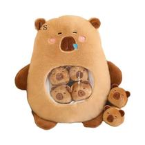 Bolsa De Pudim De Pelúcia Infantil, Mini Bolas, Panda, Coala, Capivara, Urso, Bonecas, Travesseiro