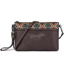 Bolsa de pulso Clutch Montana West Wrangler Western para mulheres Bolsa de pulso Clutch Montana West Wrangler Western para mulheres