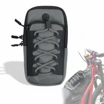 Bolsa de Quadro para Moto Elétrica TRILVIX com Armazenamento Frontal Cinza Bolsa de Quadro para Moto Elétrica TRILVIX com Armazenamento Frontal Cinza