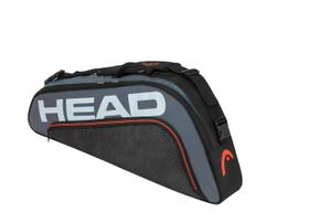 Bolsa de raquete de tênis HEAD Tour Team 3R Pro preta/cinza