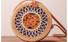 Bolsa de rattan bali