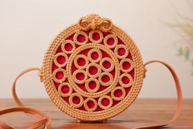 Bolsa de rattan maiorca