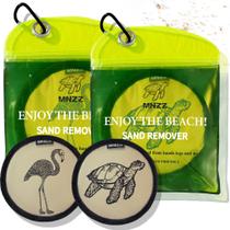 Bolsa de remoção de areia, pacote com 2 unidades MNZZ Portable Quick Dry Bolsa de remoção de areia, pacote com 2 unidades MNZZ Portable Quick Dry