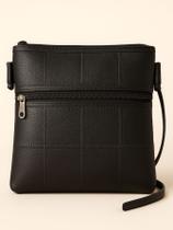 Bolsa de Retalho Transversal Couro