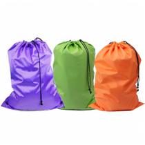 Bolsa de roupa suja YETHAN extra grande com fecho de cordão, pacote com 3