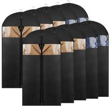 Bolsa de roupas Moucas 43 preta para armazenamento de roupas masculinas