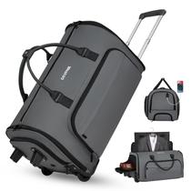 Bolsa de roupas rolante DEVPNR 59L com rodas e compartimento para sapatos Bolsa de roupas rolante DEVPNR 59L com rodas e compartimento para sapatos
