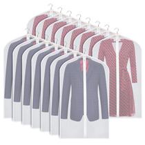 Bolsa de roupas Zilink Clear para armazenamento, 101 cm, conjunto de 15
