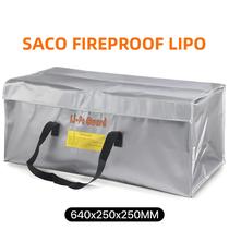 Bolsa De Segurança À Prova De Fogo Lipo Guard 640x250x250mm Para Bateria De Carro Drone De Corrida
