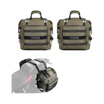 Bolsa De Sela Impermeável Para Motocicleta De 20L, Universal, Removível, Para Lado De Motocicleta