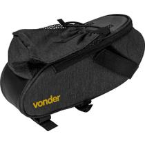 Bolsa de Selim c/ Suporte de Garrafa d'água p/ Bicicleta Vonder Bolsa de Selim c/ Suporte de Garrafa d'água p/ Bicicleta Vonder
