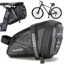 Bolsa de Selim Impermeável para Mountain Bike - Armazenamento para Assento Traseiro