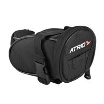 Bolsa de selim para bicicleta quadro 1l preto - atrio