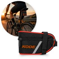 Bolsa De Selim Para Bike C/ Refletor Case Vermelho Bicicleta Bolsa De Selim Para Bike C/ Refletor Case Vermelho Bicicleta