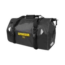 Bolsa De Selim Para Motocicleta Impermeável Preta 20L-130L, Mochila De Viagem Para Armazenamento No